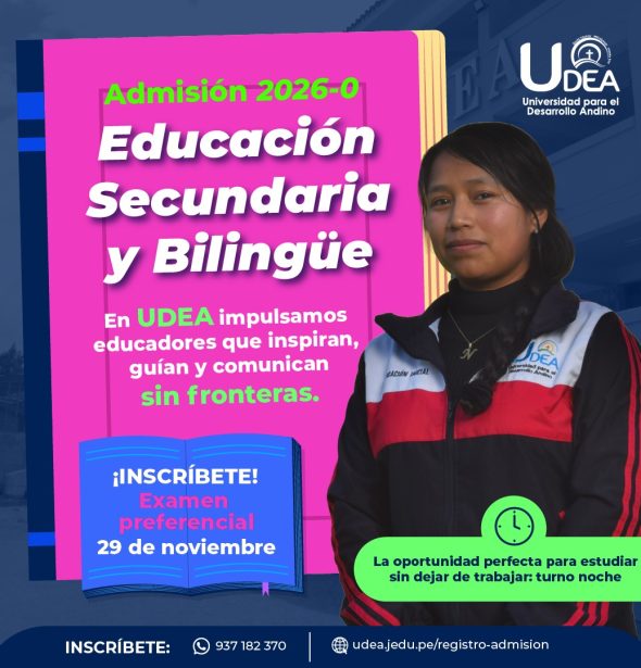 EXAMEN DE ADMISIÓN PREFERENCIAL 20260 – EDU. SECUNDARIA